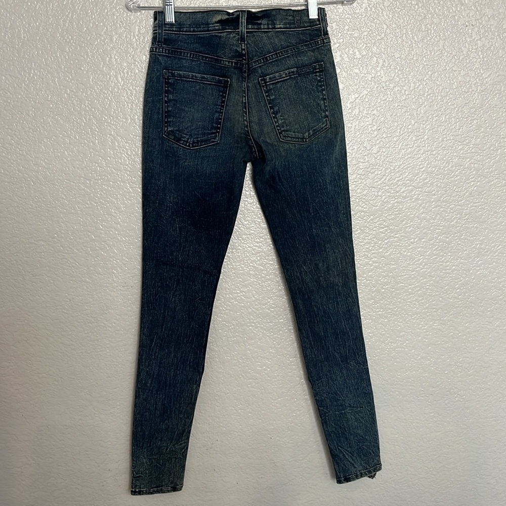 7 for all Mankind Acid Wash High Waist Gwenevere Jeans - Picture 4 of 6